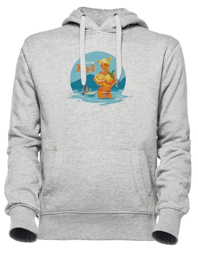 Sweat à capuche gris Luxogo le vêtement unisexe contre le froid quotidien
