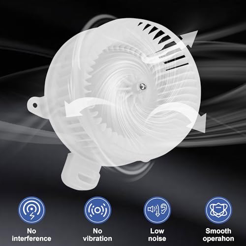 Image of PartsFlow Heater Blower Motor with Fan Cage For 2011 2012 2013 2014 2015 2016 2017 2018 2019 2020 Toyota Sienna Sequoia