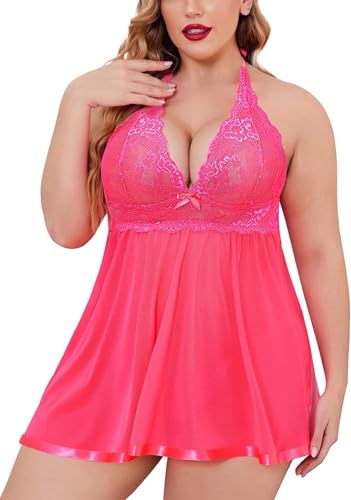 Lingerie érotique col V profond pour pimenter vos nuits de noces