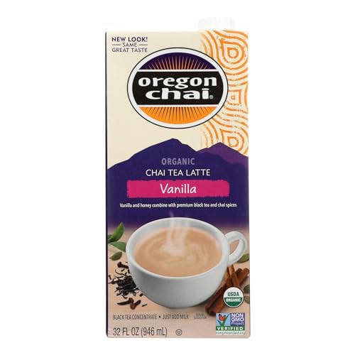 Concentrado de té chai vainilla orgánico 32 onzas miniatura 1