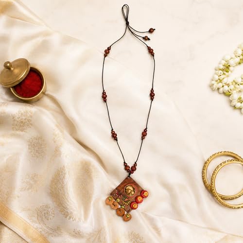 Image of AAKRITI ART CREATIONS Handcrafted Tribal Dhokra & Royal Brass Necklace Collection | Queen, Cleopatra & Heritage-Inspired Statement Jewelry | Artisan Ethnic Necklaces for Women