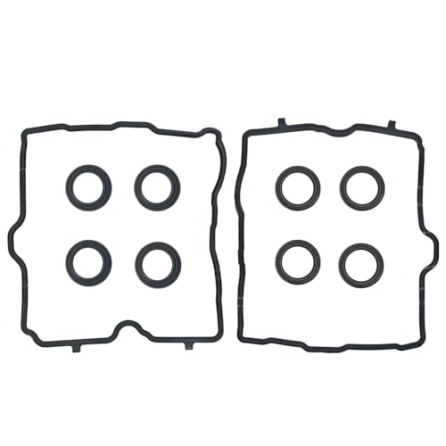 Image of Engine Valve Cover Gasket Set Compatible with Subaru Crosstrek 2016-2017, Forester 2011-2018, Impreza 2012-2016, Legacy 2013-2019, Outback 2013-2019, XV Crosstrek 2013-2015 Replace# VS50830R
