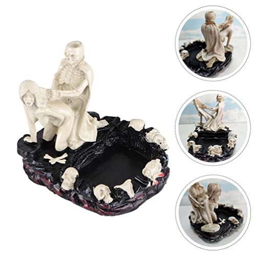 Beavorty C115196RWRVEP Ashtray Smoking Ash Tray Stylish Ash Tray Smoker Cool Stuff For Your Room Smoking Supplies Skeleton Design Ornament Desktop Adornment Halloween Decoration Home Decor thumb #5