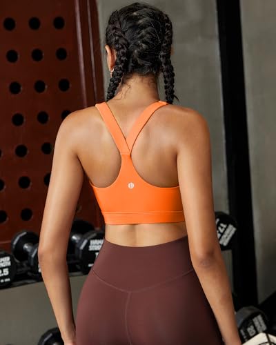 Image of RUNNING GIRL Sports Bras for Women, Molded Cup High Impact Sports Bra Workout Bras for Women High Support Racerback