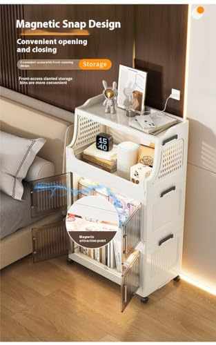 Image of YASONIC ๐ฎ+๐ญ ๐ง๐ถ๐ฒ๐ฟ Foldable Plastic Rack for Storage /Kitchen Cupboard /Versatile and Sturdy Wardrobe for Clothes /Multipurpose Storage Organizer /Closet for Bedroom /Living Room /Laundry Room (White)