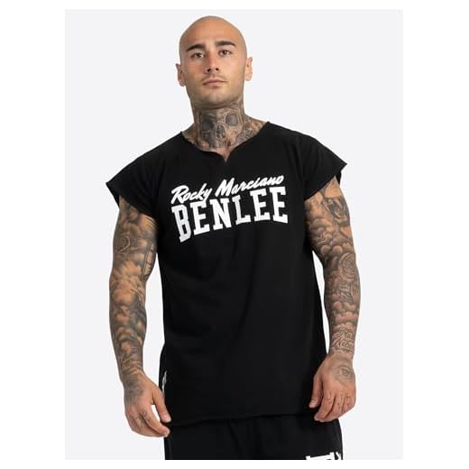 BENLEE Muskel edwards - Camiseta para hombre, Negro (Schwarz), L