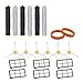Home Appliance Filter Kit 20 stücke Fit für IROBOT ROOMBA Teile Bürsten und Filter Kit Serie 800 860 865 866 870 871 880 885 886 890 900 960 966 980 Kleine Hausgeräte-Teile ( Color : Dark Grey )