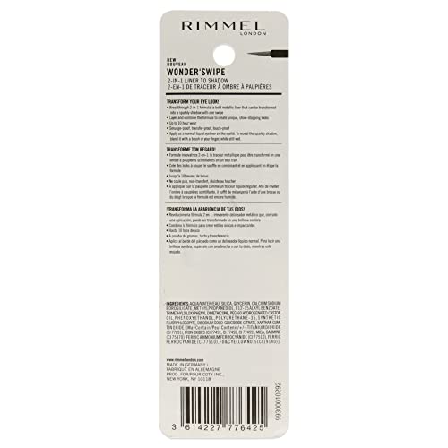 Rimmel London Wonder Swipe 2-en-1 Delineador y Sombra miniatura 2
