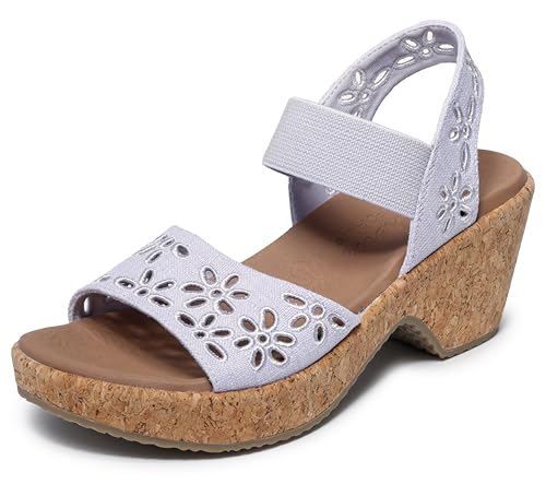Image of Skechers Women's Brystol - Beach Bliss | Casual Sandals
