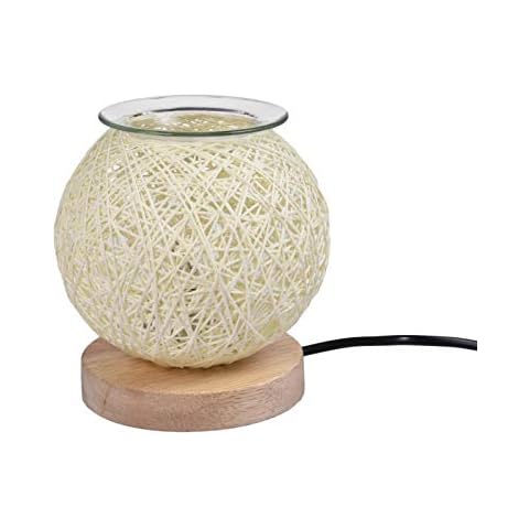 Elektrische Duftlampe Für Wachs, Metall Aromalampe, Wachs Torte Brenner, Wachs Wärmer Mit LED Bulb, Duft Wärmer Nachtlicht, Kerzenwärmer Lampe Für Schlafzimmer Büro Cover