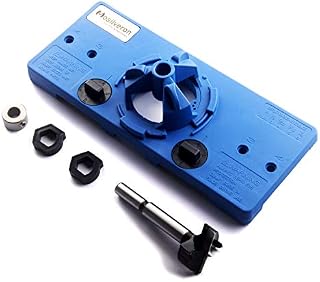 MOSILVERON 35mm Concealed Hinge Jig kit, suitable for Face Frame Cabinet Cupboard Door