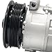 Automobile Air Conditioning Compressor 51906240, Compatible for Alfa Romeo Mito 1.4L Petrol 2007-2011, Compatible for Lancia Dekta III 1.4 2008-, Compatible for Fiat Linea Punto 1.4