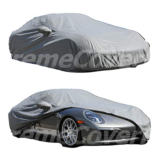 Custom FIT Car Cover for 2019 2020 2021 2022 Porsche 911 992 Carrera XTREMECOVERPRO Gold Series Grey