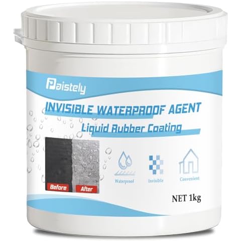 35 OZ Waterproof Glue Sealant Clear, Invisible Waterproof Agent, Super Strong Invisible Waterproof Anti-Leakage Agent, Waterproof Coating Suitable for Indoor and Outdoor Joints, Cracks and Leaks Cover