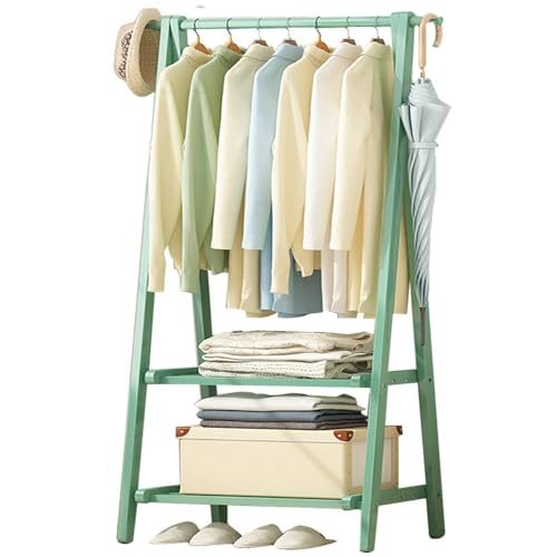 Perchero de Woo resistente con almacenamiento de zapatos, soporte de entrada independiente para sala de estar, pasillo, oficina y dormitorio, 66 cm, 86 cm, 116 cm, soporta hasta 80 kg