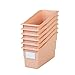 Really Good Stuff Durable Book and Binder Holder - 6pack, Peach Color, 5 Â½â€ x 12 Â½â€ x 7 Â½â€, Classroom Organization, Storage Solution, Sturdy and Versatile