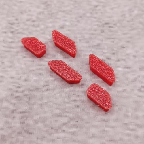 Contenuto della confezione: 5 tasti di ricambio per Garmin Edge 520, adatto per bicicletta e computer Garmin Edge 520, in plastica, colore: rosso, codice articolo ULG520-RO
