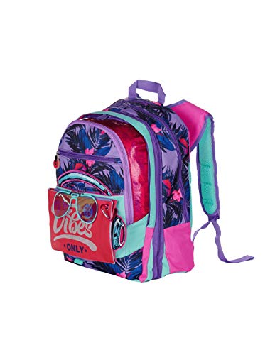 Gopop Zaino Scuola Fashion 5 in 1 Estensibile 43x31x17 cm Prodotto Ufficiale