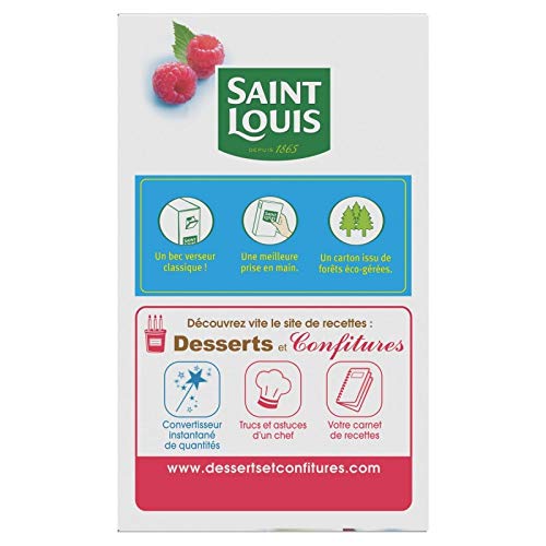 SAINT LOUIS - Sucre En Poudre Classique À Bec Verseur 1Kg - ( Lot De 4 )