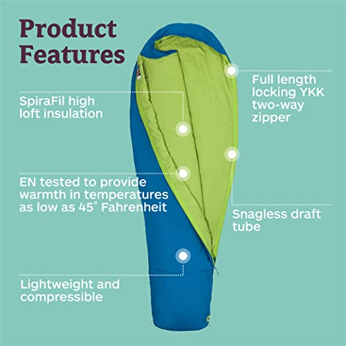 Marmot Voyager 45 Mummy Sleeping Bag , 45 Degree Rating. #TOP3