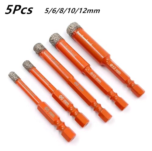 Set de brocas diamantadas secas para mármol y granito miniatura 2