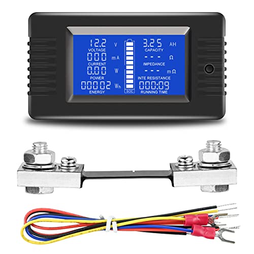 BuyWeek 12V Autobatterie Tester Bluetooth - Echtzeit Überwachung Für Auto & Wohnmobil