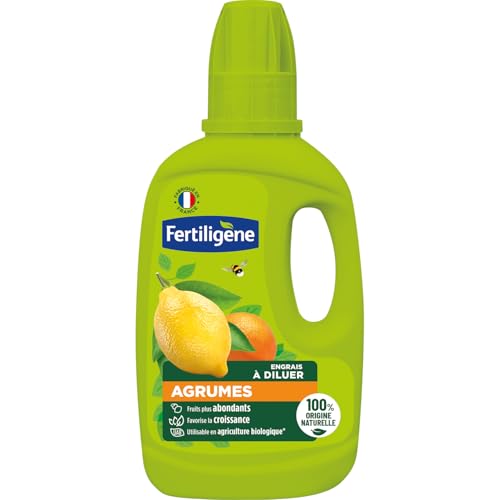 Fertiligene Engrais Liquide Pour Agrumes, 400Ml, 100% Origine Naturelle, Favorise La Croissance-image