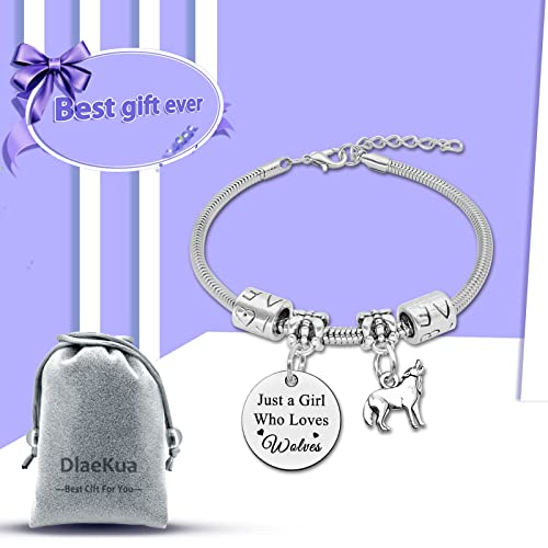 Animal Lover Gift Bracelet for Women Christmas Birthday Gift Ducks Dragon Koala Wolf Cow Gift for Girl Cow Bracelet Cow Lover Gift Equestrian Gift for Horse Lover Horses Jewelry Gift Wolf Lover Gift2
