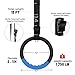 Teamaze Gymnastic Rings with 15 FT Adjustable Straps Non-Slip Gymnastics Rings Pull Up Workout Rings for Home Gym Exercise, Training (Blue)