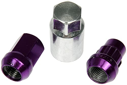 Tuercas de rueda Dorman 713-675J con acabado protector morado