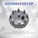 OXCANO 8233 Car Ignition Distributor Cap and Rotor Kit Compatible with Ford Bronco, E-150, E-250, E-350, F-150, F-250, F-350, LTD, LTD Crown Victoria, Mustang, Thunderbird, Lincoln Continental, Cougar