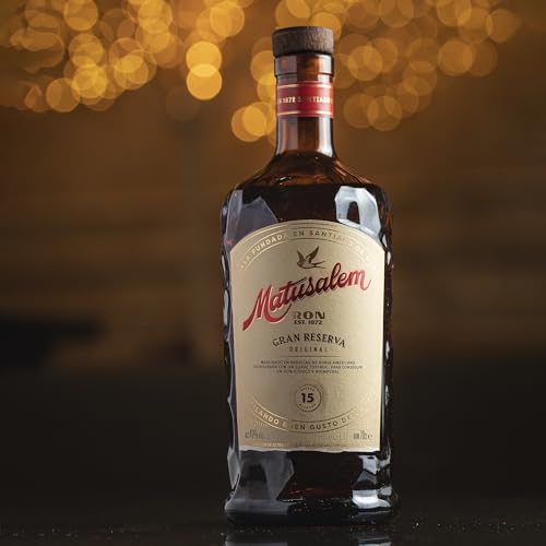 Matusalem Gran Reserva 15 Jahre Rum mit 40Prozent vol; rum aus der dominikanischen Republik; 15 Jahre im spanischen Solera-Verfahren gereift (1 x 0,7l)