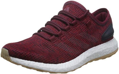 Adidas Pure Boost Chaussures de Course Homme Rouge, 40 2/3