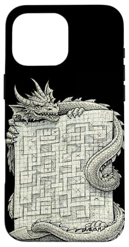 Fantasy Adventure Map with Dragon �X�}�z�P�[�X iPhone 16 Pro Max �p