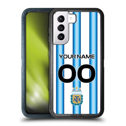 Coque blindée Samsung S21 5G évite les fissures avec le blason officiel de l'Argentine.