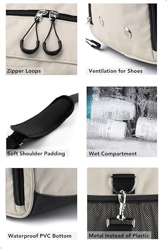 Image of Fitgriff Gym Bag for Men & Women with Shoe & Wet Compartment - Duffle Bag for Travel, Sports, Fitness & Workout