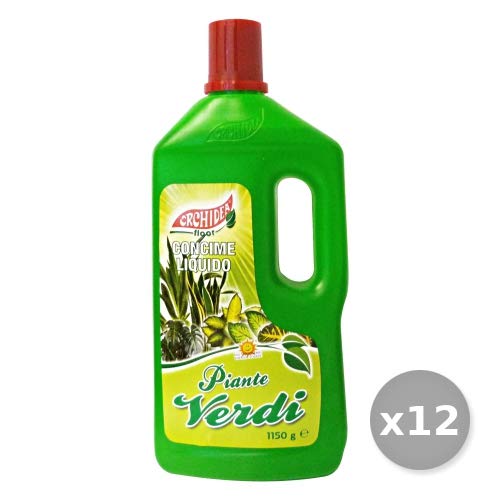 Preisvergleich Produktbild Set 12 ORCHIDEA Pflanzen GRÜN Flüssig 1150 gr Gartenarbeit