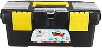 KPS Multipurpose Easy to Carry Travel Tool Organizer Box for Your Hardware Tools Kits Box Container Case Organizer with Handle Carry Tool Container Tools Kit Storage Accessories for Home and Garage