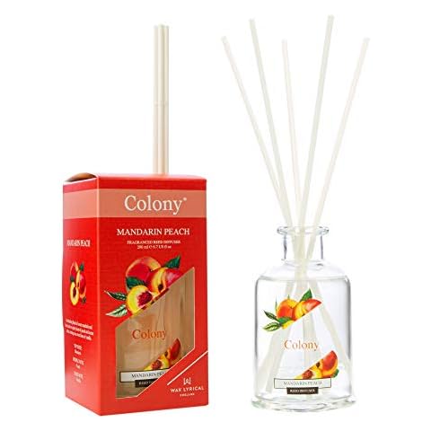 Wax Lyrical 200ml Mandarin Peach Reed Diffuser Cover