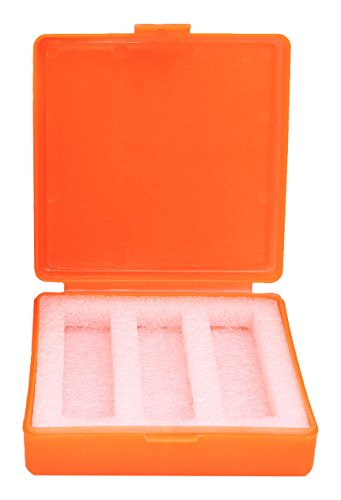 Carlson's Protective Case [ Fit 3 Extended Choke Tubes ] Solid Plastic Cases - Orange