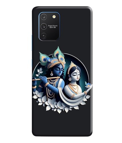 Image of Lord Radha Krishna Printed Hard Back Case Cover Compatible for Samsung Galaxy S10 Lite (Multicolor) - D1666
