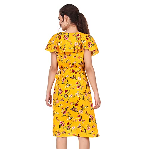 Image of BoheeWohee Women Midi Wrap-Around Dress