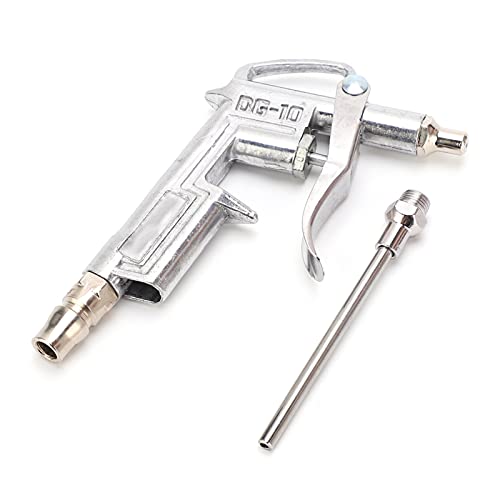 Pistolet de Soufflage à Air Comprimé, Pistolet de Soufflage de Poussière Pneumatique Haute Pression DG-10, Diamètre de Tuyau 8 Mm, Taille D'entrée D'air 1/4 Pouce