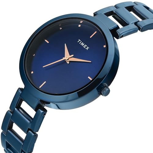Image of TIMEX Analog Watch for Woman with Round Dial & Water Resistant Women's Wrist Watches