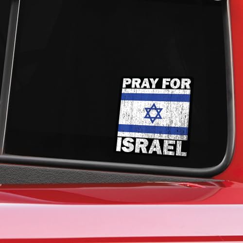 Image of Support Israel: Vinyl Decal Stickers for Advocates and Allies (Pray for Israel)