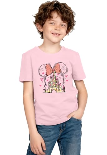 Image of Magical Shirts Women Girls Family Vacation Matching Shirt Magic Kingdom T-Shirt Mommy and Me Trip Short Sleeve Tops