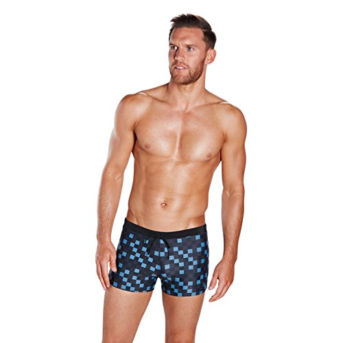 Speedo Connect Boom Valmilton Aqua Shorts - Black/Stellar/Oxide Grey, Size 28 - Image 3