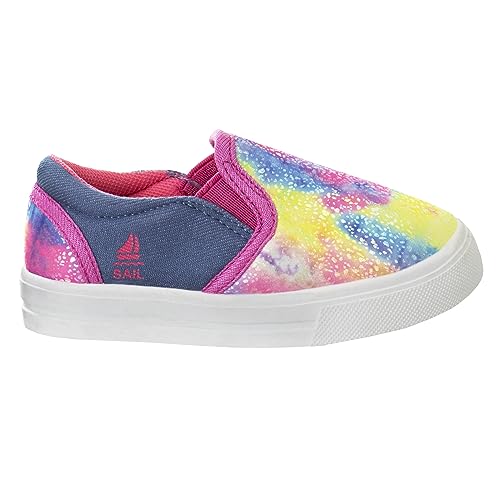 Sail Girl's Slip on Light-Weight Breathable Walking Sneakers2