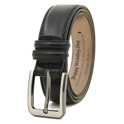 Personalized Mens Belt Leather Belt for Men Custom Engraved Belt Men Belt Gifts for Men Wedding Anniversary Christmas4