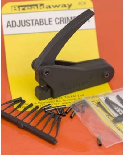 Crimp Tool and EXTRA Pack of 20 Crimps by Breakaway Tackle